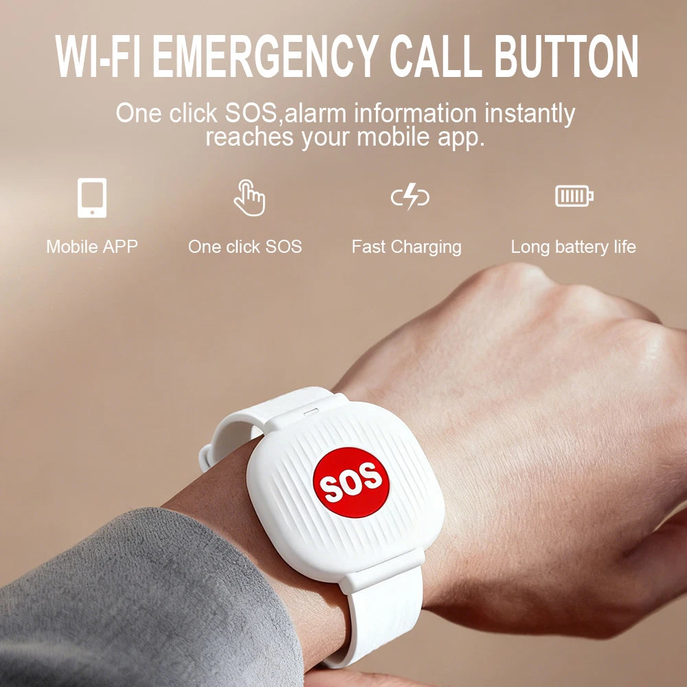 Botón de emergencia WiFi de un solo toque